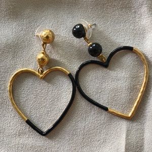 KATE SPADE HEART EARRINGS